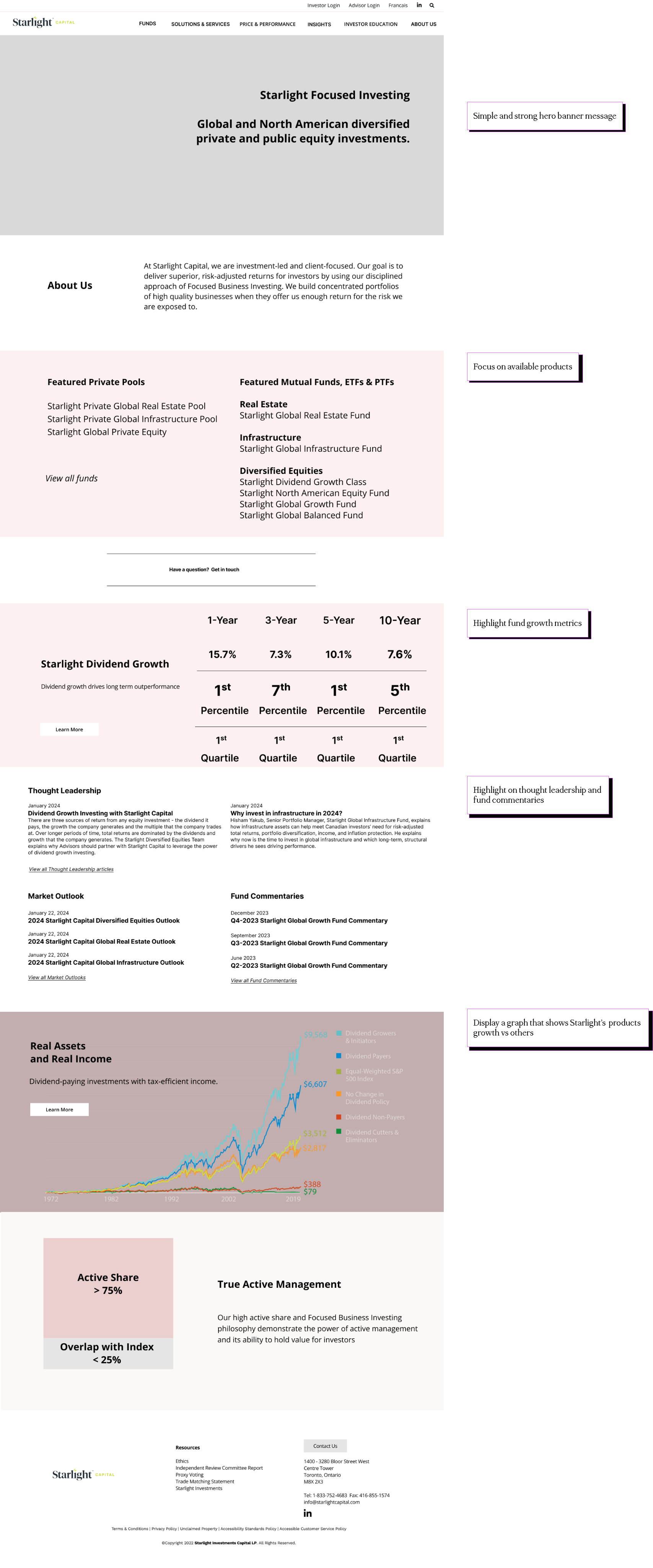 An image showing the 1st phase of wireframes